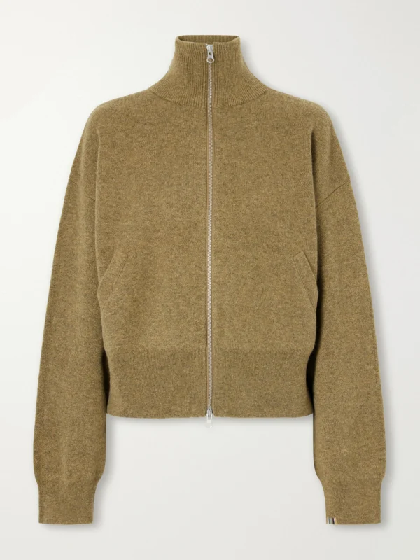 Extreme Cashmere Xtra Cute Cashmere Zipped-up Cardigan