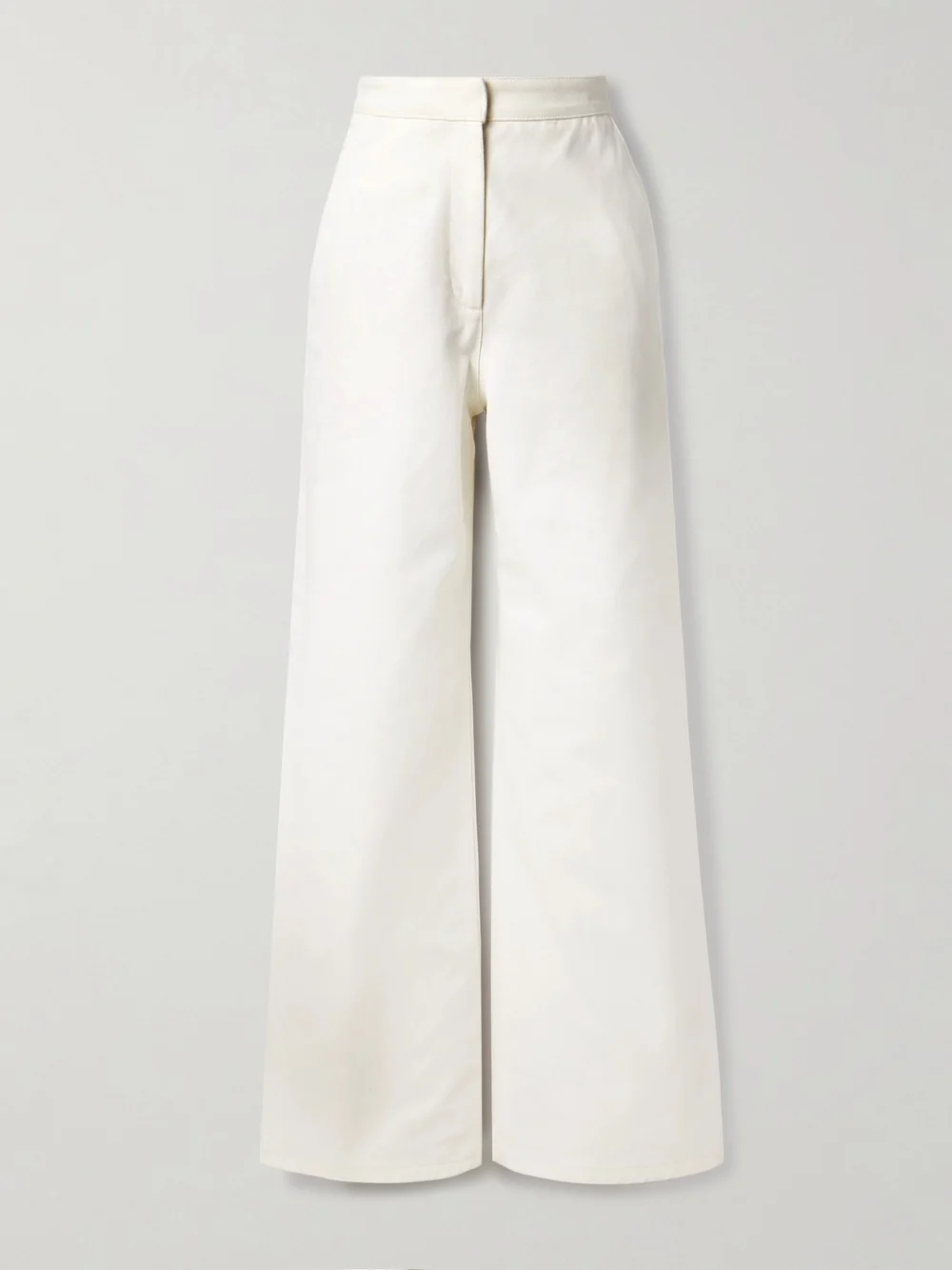 Fforme Strider High-rise Wide-leg Jeans in white