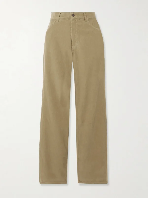 Fortela Juniper Cotton-corduroy Straight-leg Pants