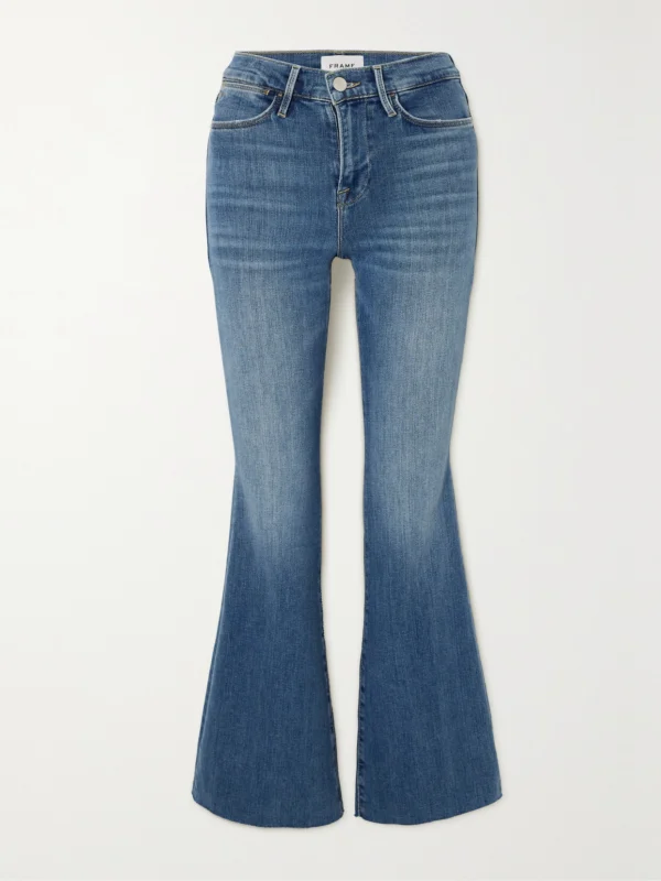 Frame Le Easy Flare Mid-rise Jeans