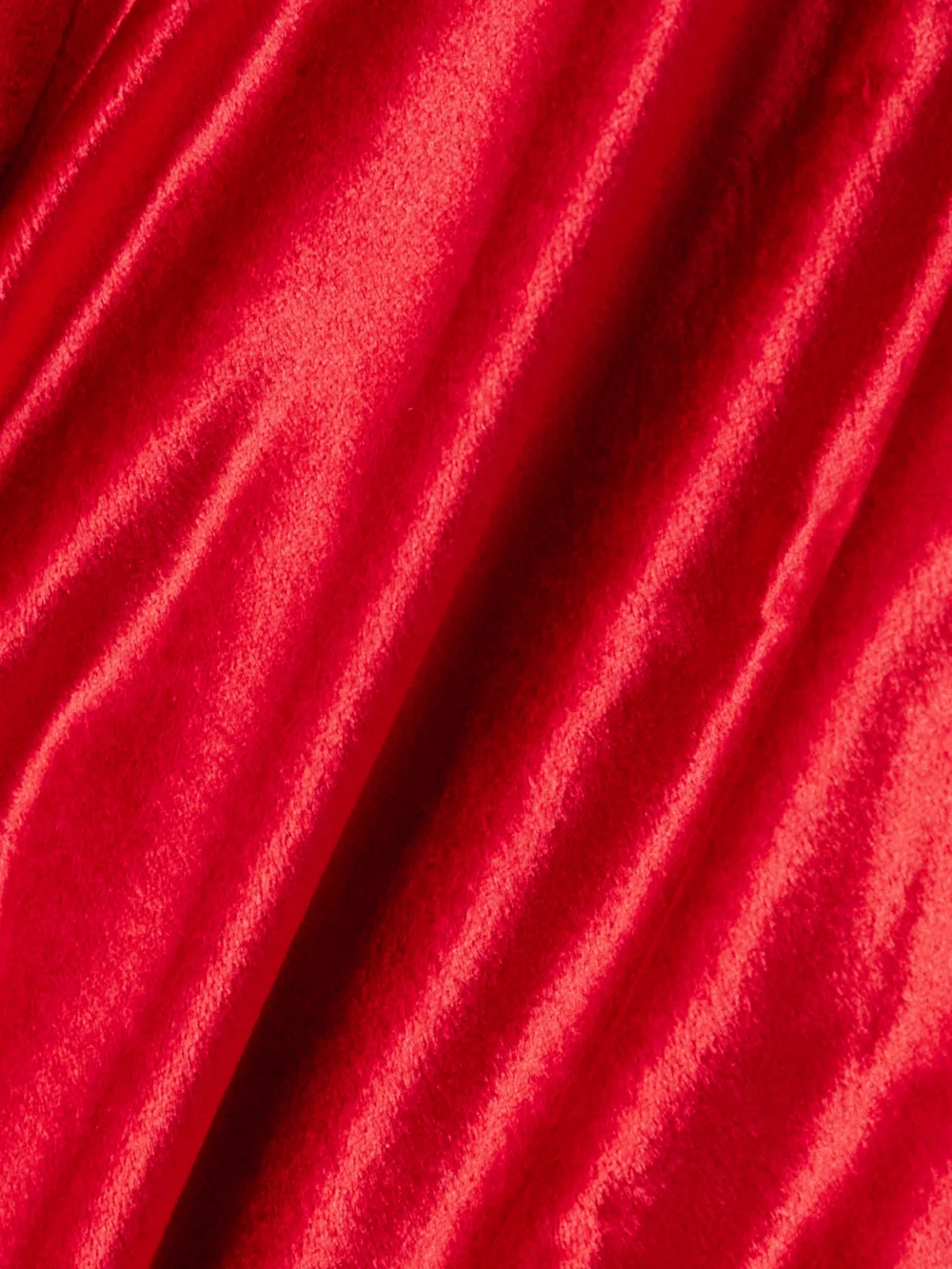 Close-up detail of the Gabriela Hearst Brigita Paneled Silk-velvet Maxi Dress