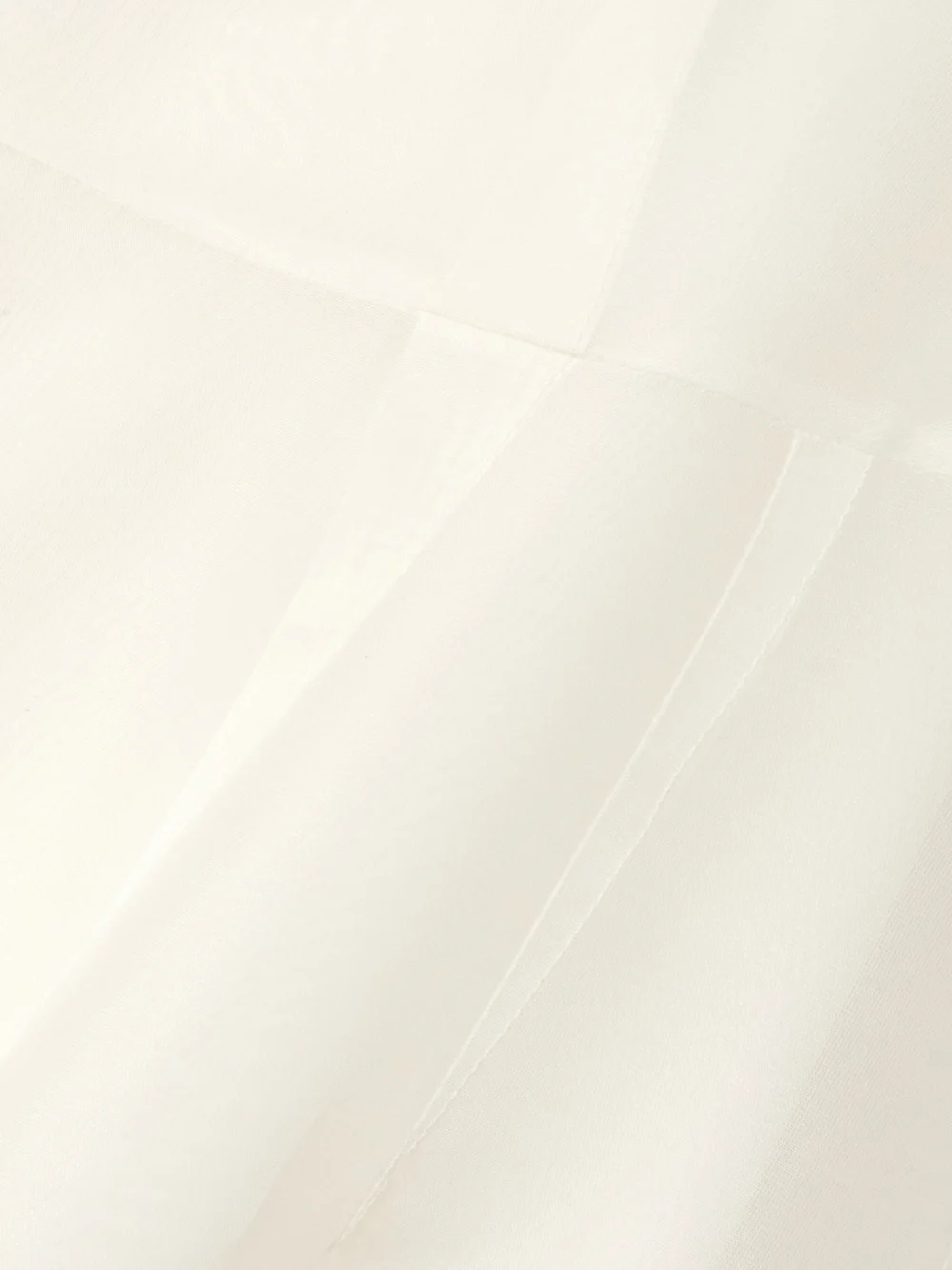 Close-up detail of the Gabriela Hearst Maslow Silk-organza Maxi Dress