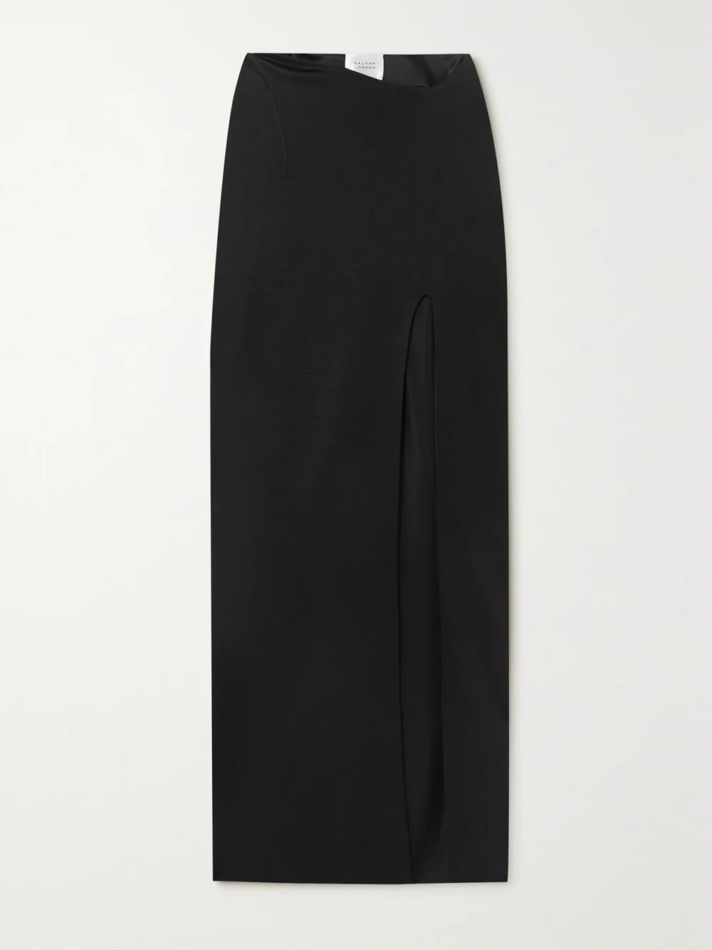 Galvan Alicja Stretch-jersey Maxi Skirt in black