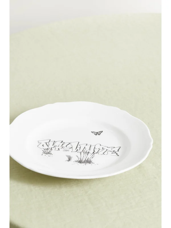 Ginori + Off-white 21cm Porcelain Dessert Plate