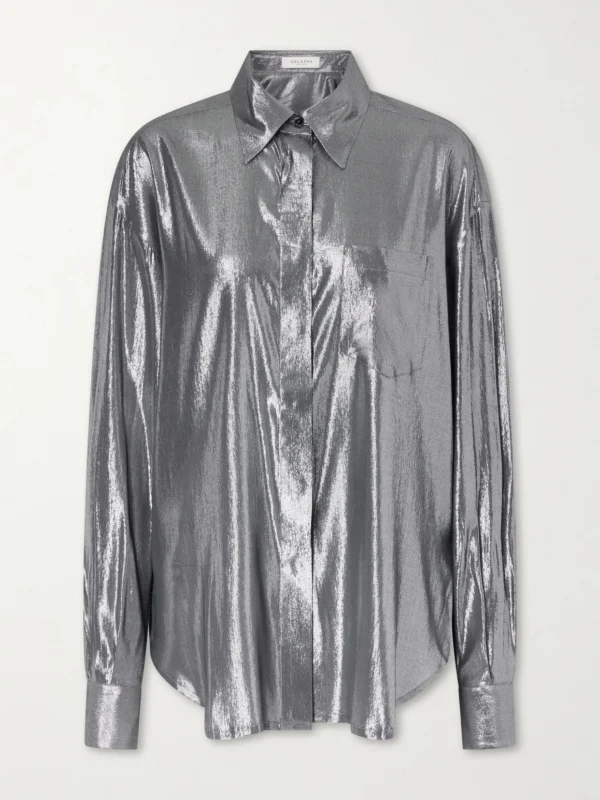 Giuliva Heritage Carmen Satin Shirt