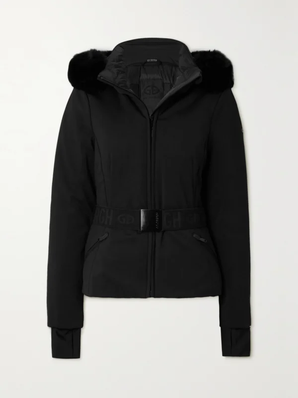 Goldbergh Hida Faux Fur-trimmed Hooded Ski Jacket