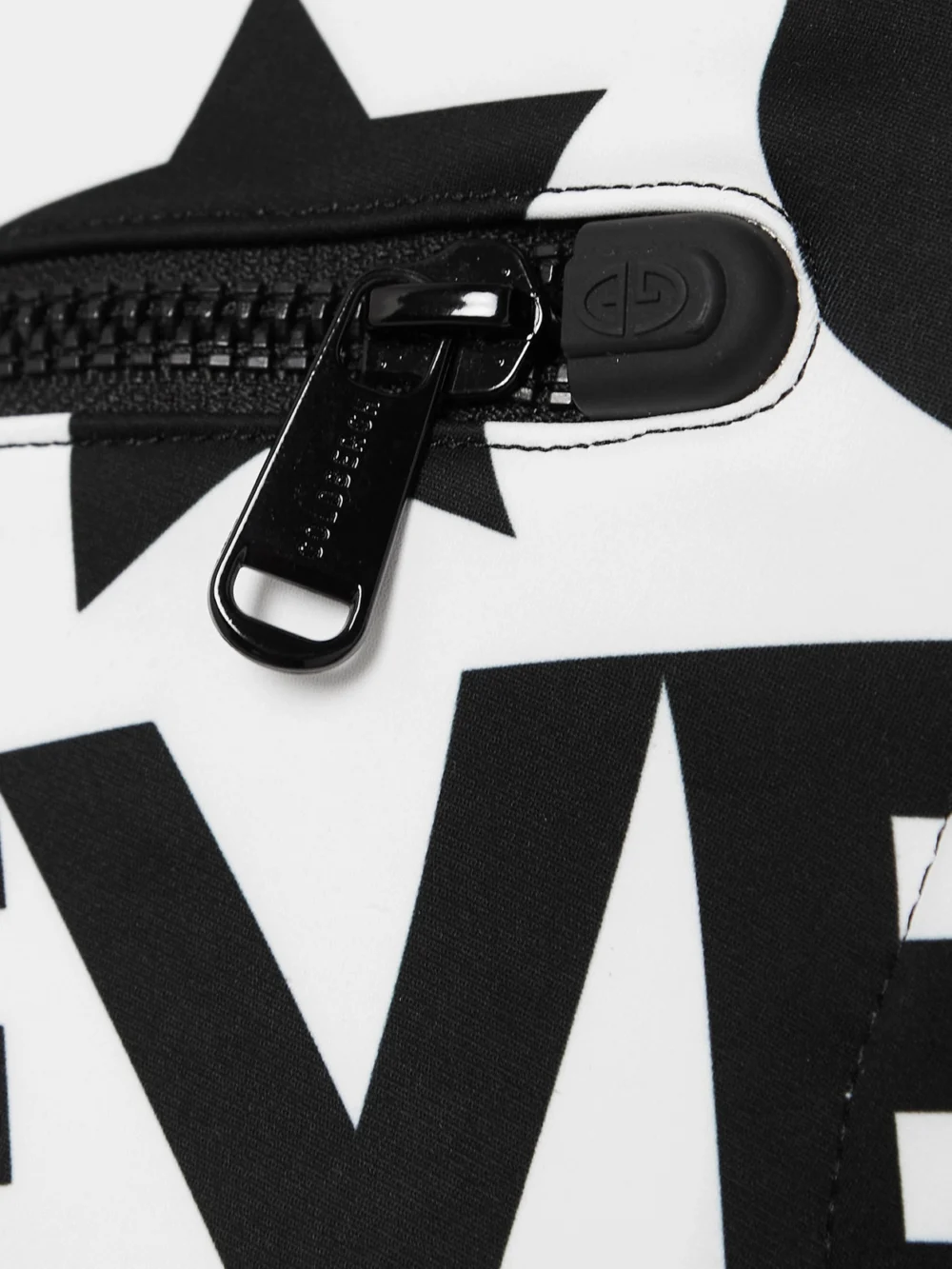 Close-up detail of the Goldbergh Skistar Printed Belted Flared Ski Pants