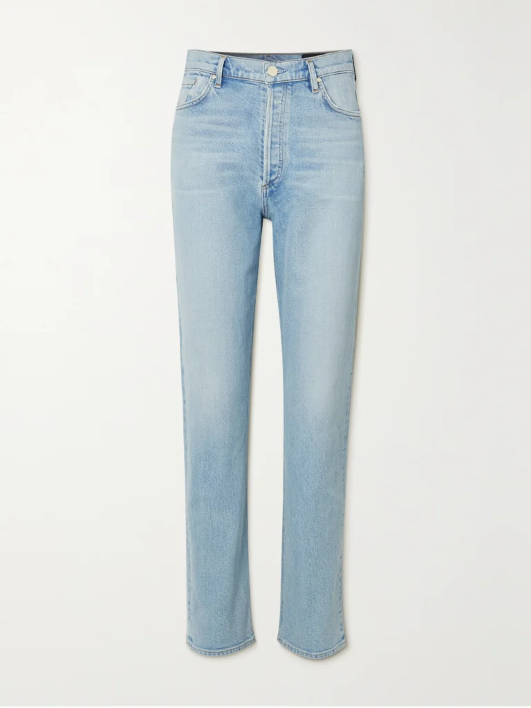 Goldsign Lawler High-rise Straight-leg Organic Jeans
