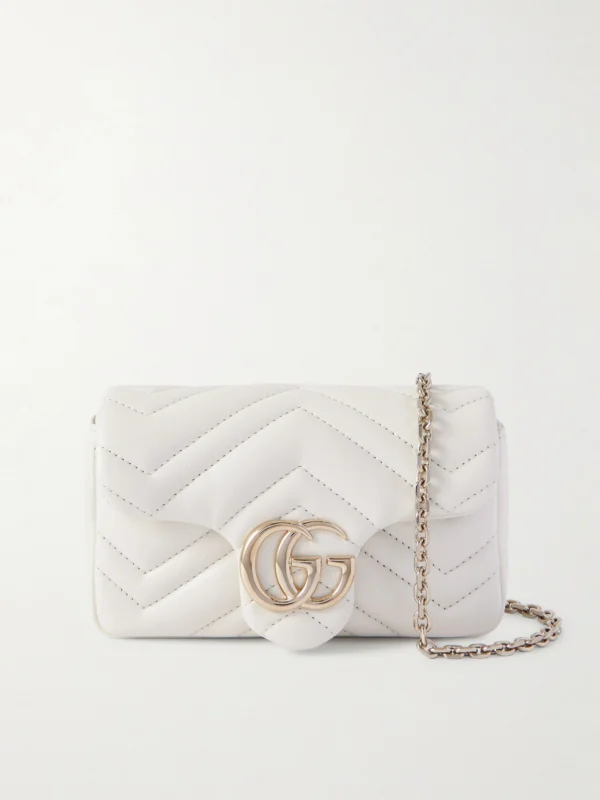 Gucci Gg Marmont Mini Matelassé Leather Shoulder Bag