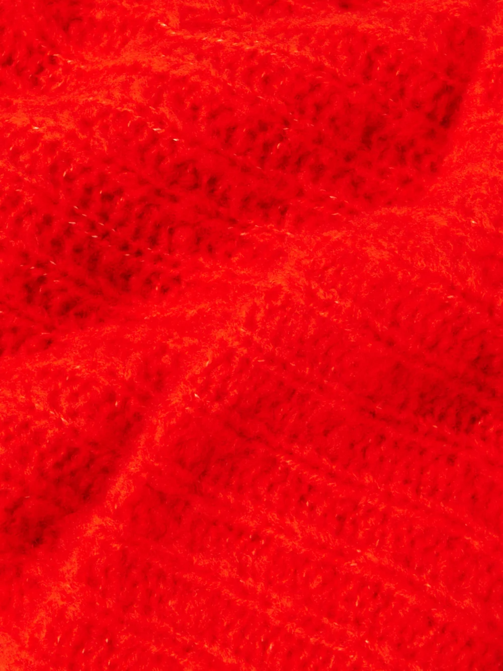 Close-up detail of the Guest In Residence Cloud Ribbed Merino Wool-blend Beanie