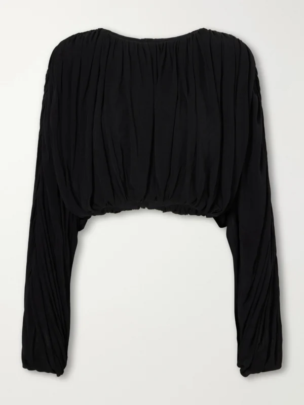 Heirlome Micka Jersey Draped Blouse