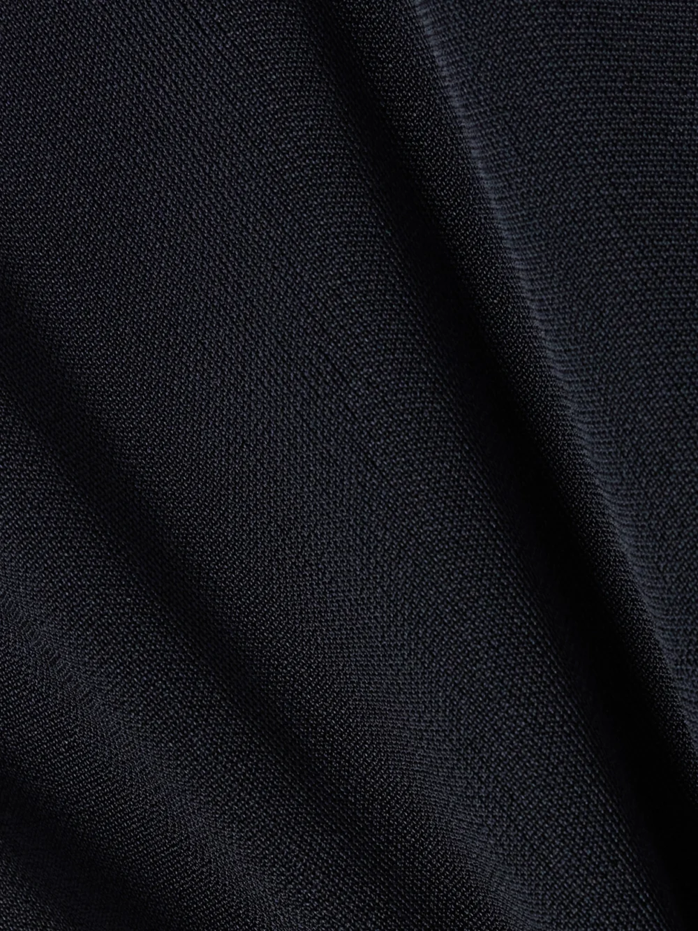Close-up detail of the High Sport Gene Pleated Twill Wide-leg Trousers