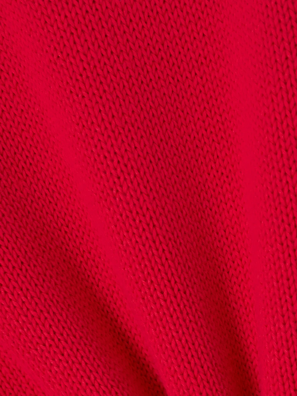Close-up detail of the High Sport Veronica Cotton Sweater