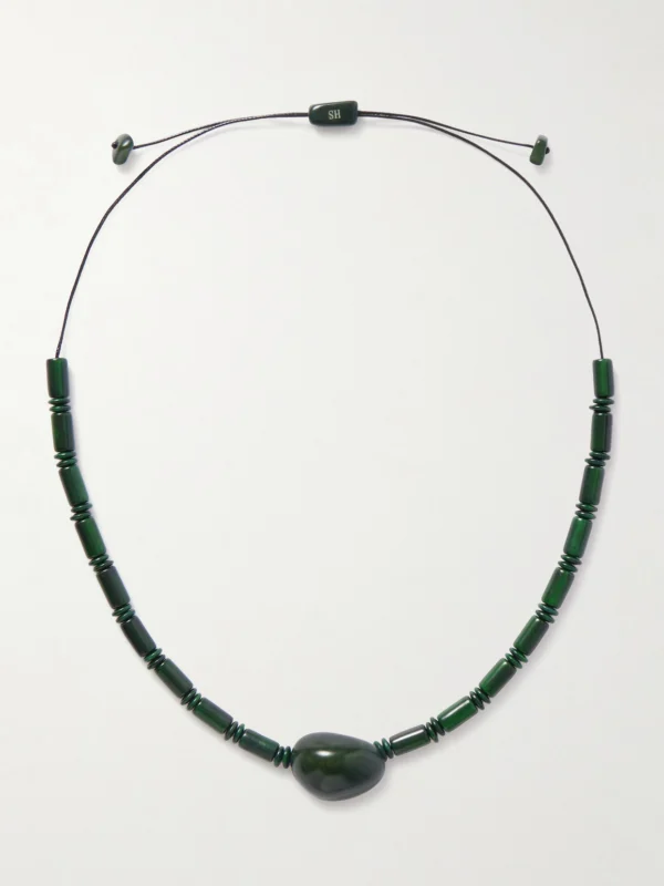 Hunting Season The Choker Tagua and Leather Necklace