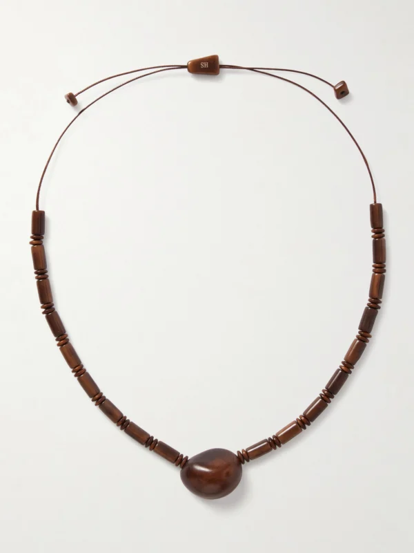 Hunting Season The Choker Tagua and Leather Necklace
