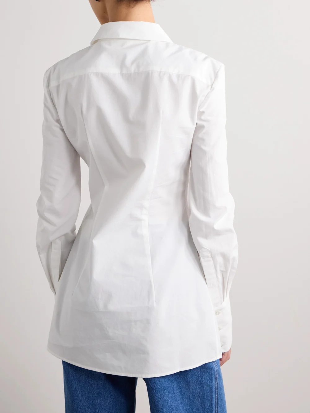 Back view of the Interior The Freddy Cotton-poplin Shirt