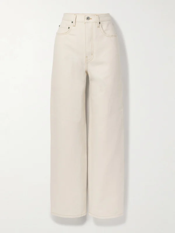 Interior The Ty High-rise Wide-leg Jeans