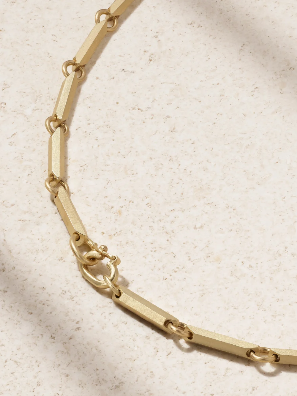 Back view of the Irene Neuwirth 18-karat Yellow and White Gold Diamond Necklace