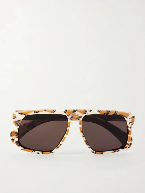 Jacques Marie Mage Neptune Aviator-style Acetate Sunglasses
