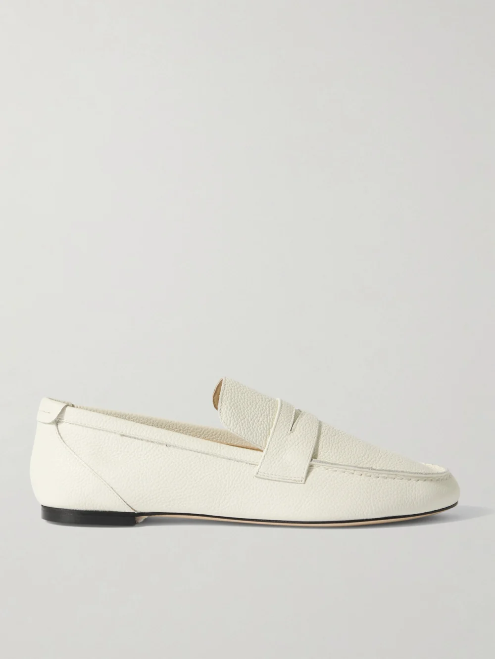 Jamie Haller Leather Loafers in white
