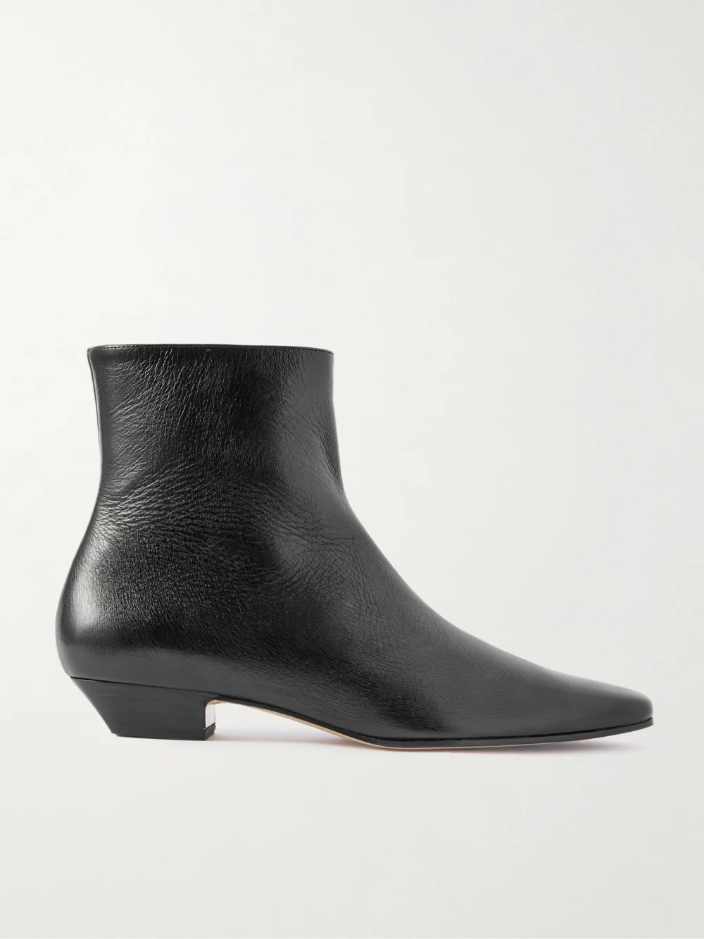 Jamie Haller The Lennon Leather Ankle Boots in black
