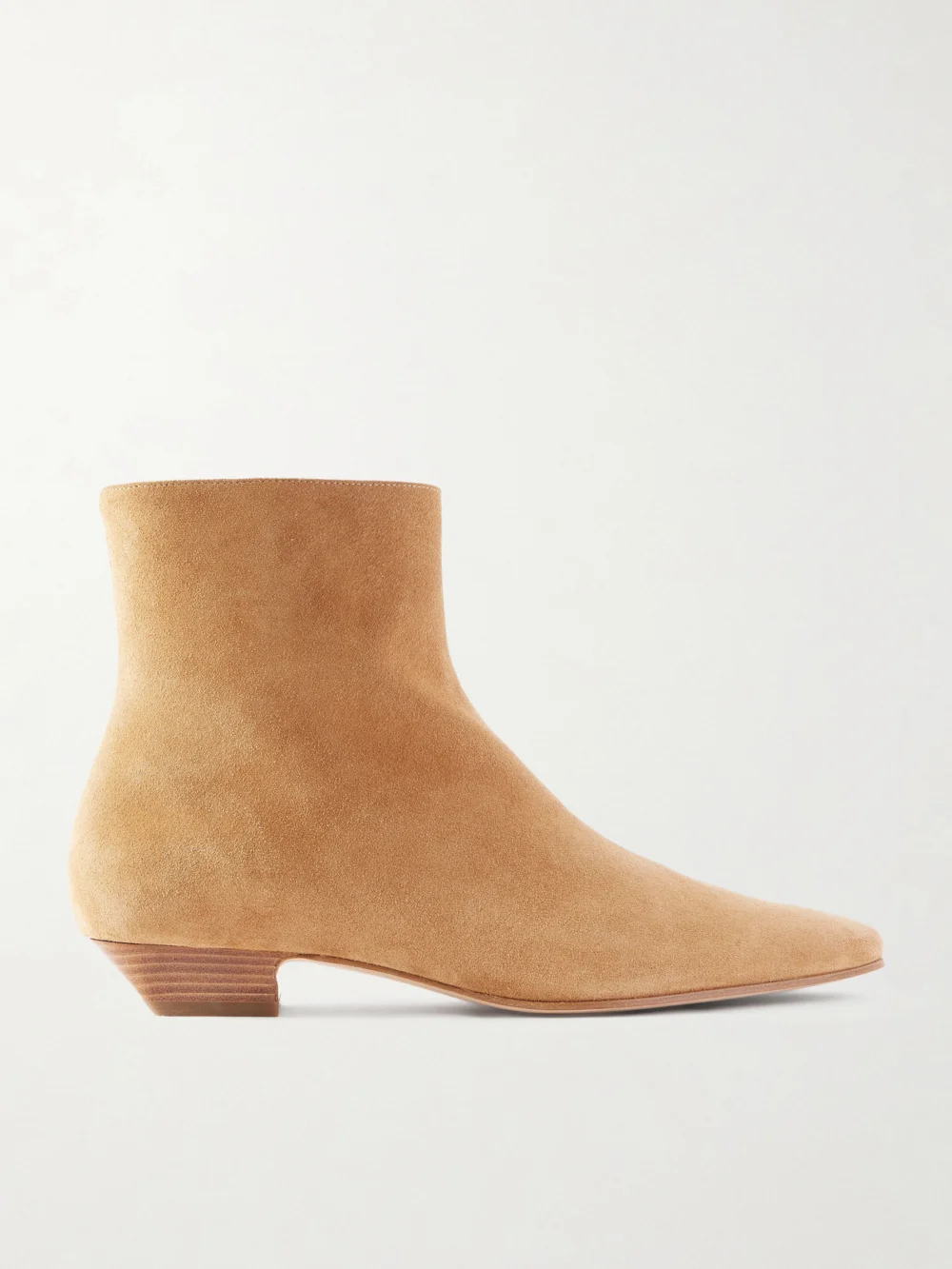 Jamie Haller The Lennon Suede Ankle Boots in camel