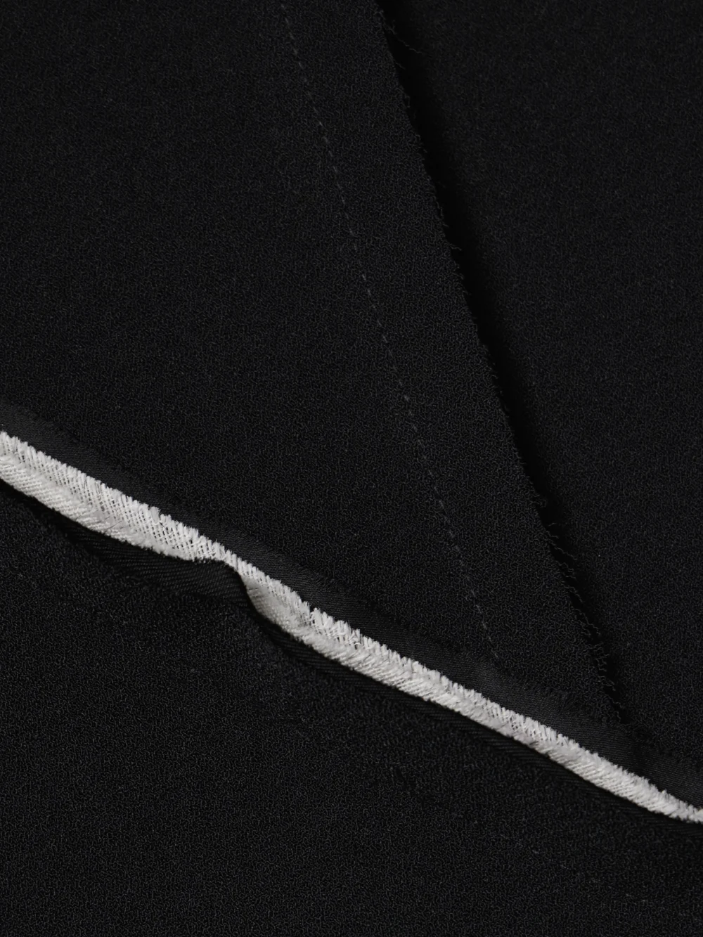 Close-up detail of the Jason Wu Collection Wrap-effect Crepe Maxi Dress