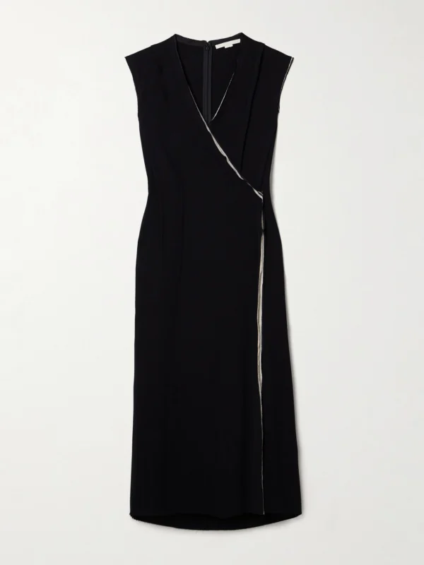 Jason Wu Collection Wrap-effect Crepe Maxi Dress