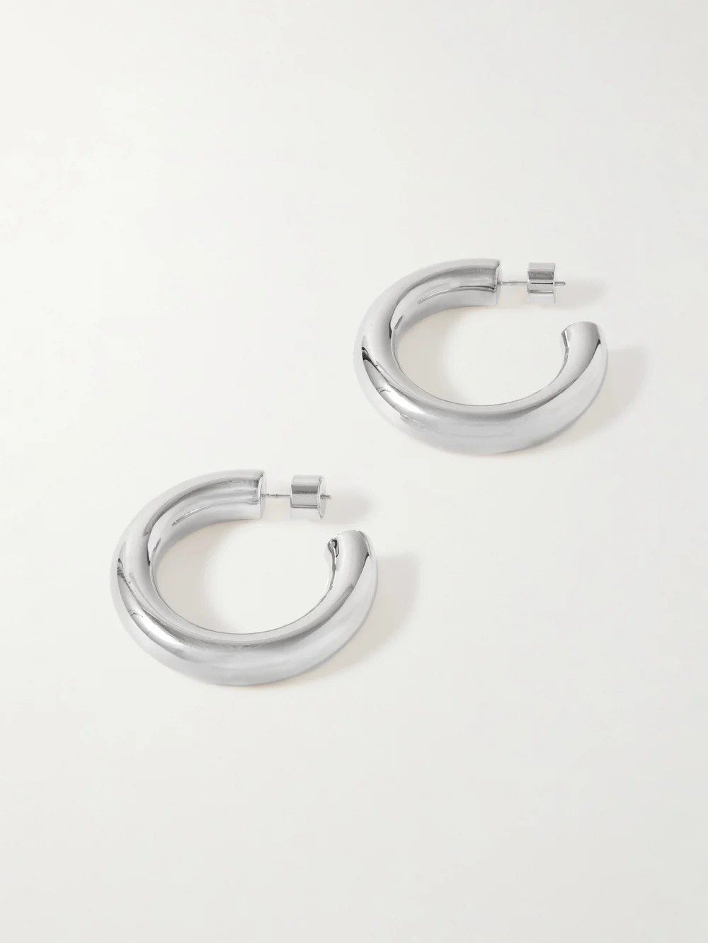 Jennifer Fisher Jamma Mini Silver-plated Hoop Earrings