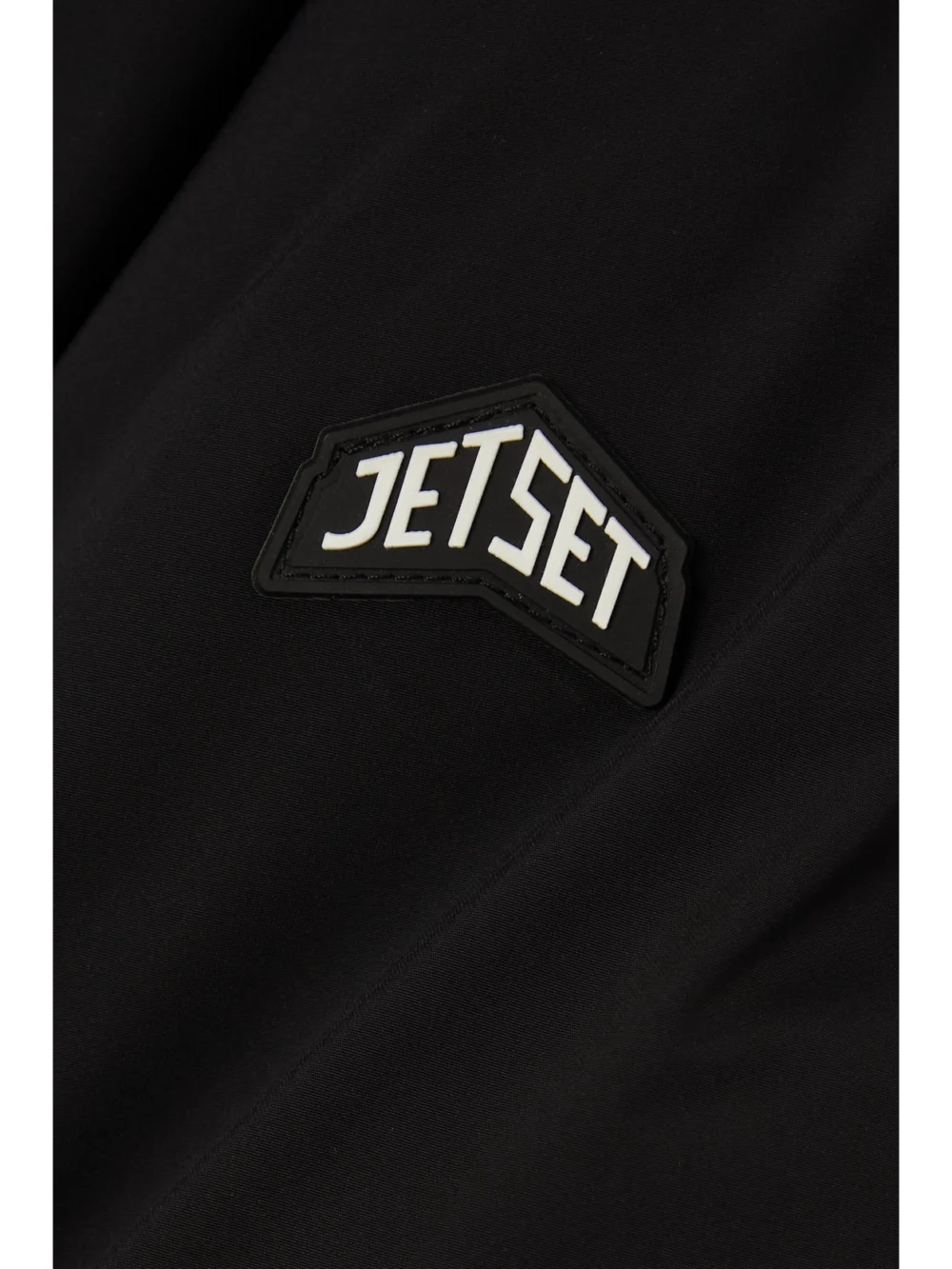 Close-up detail of the Jetset Barrow Quilted Padded Ski Coat