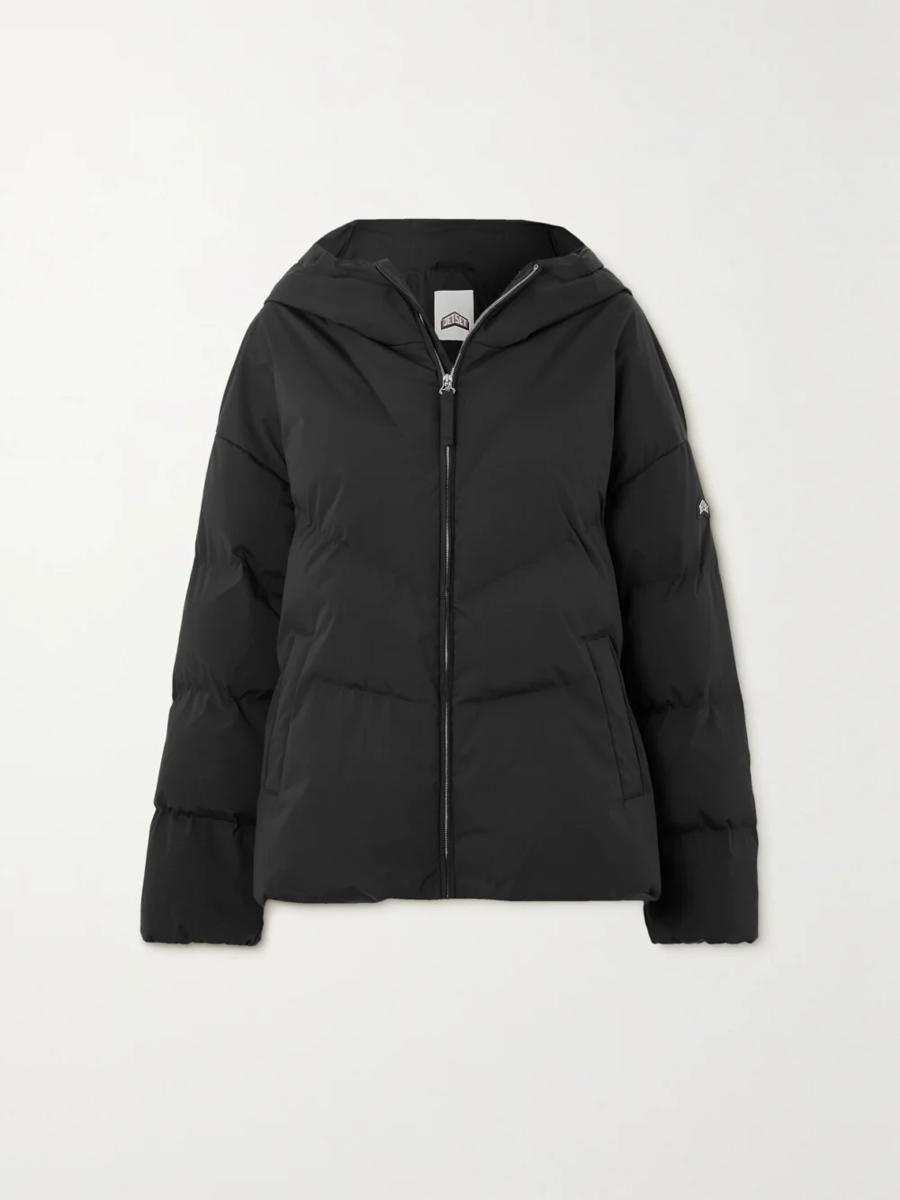 Jetset Khandro Oversized Hooded Ski Jacket in black