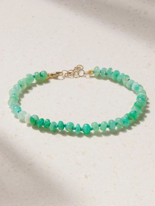 Jia Jia Arizona Gold Chrysoprase Bracelet