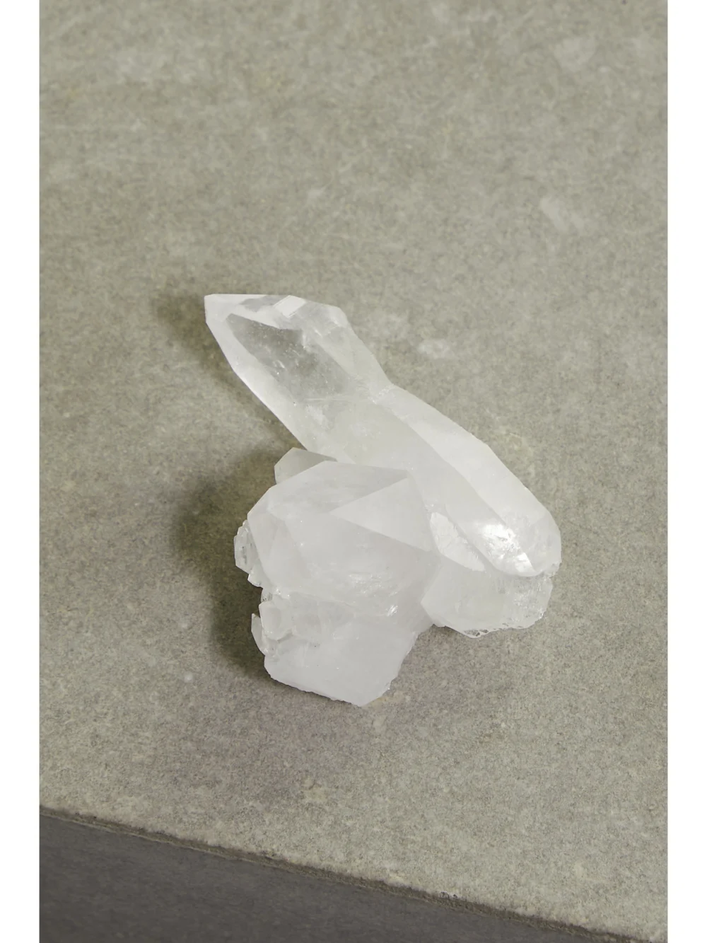 Back view of the JIA JIA Home Mini Crystal Quartz Cluster