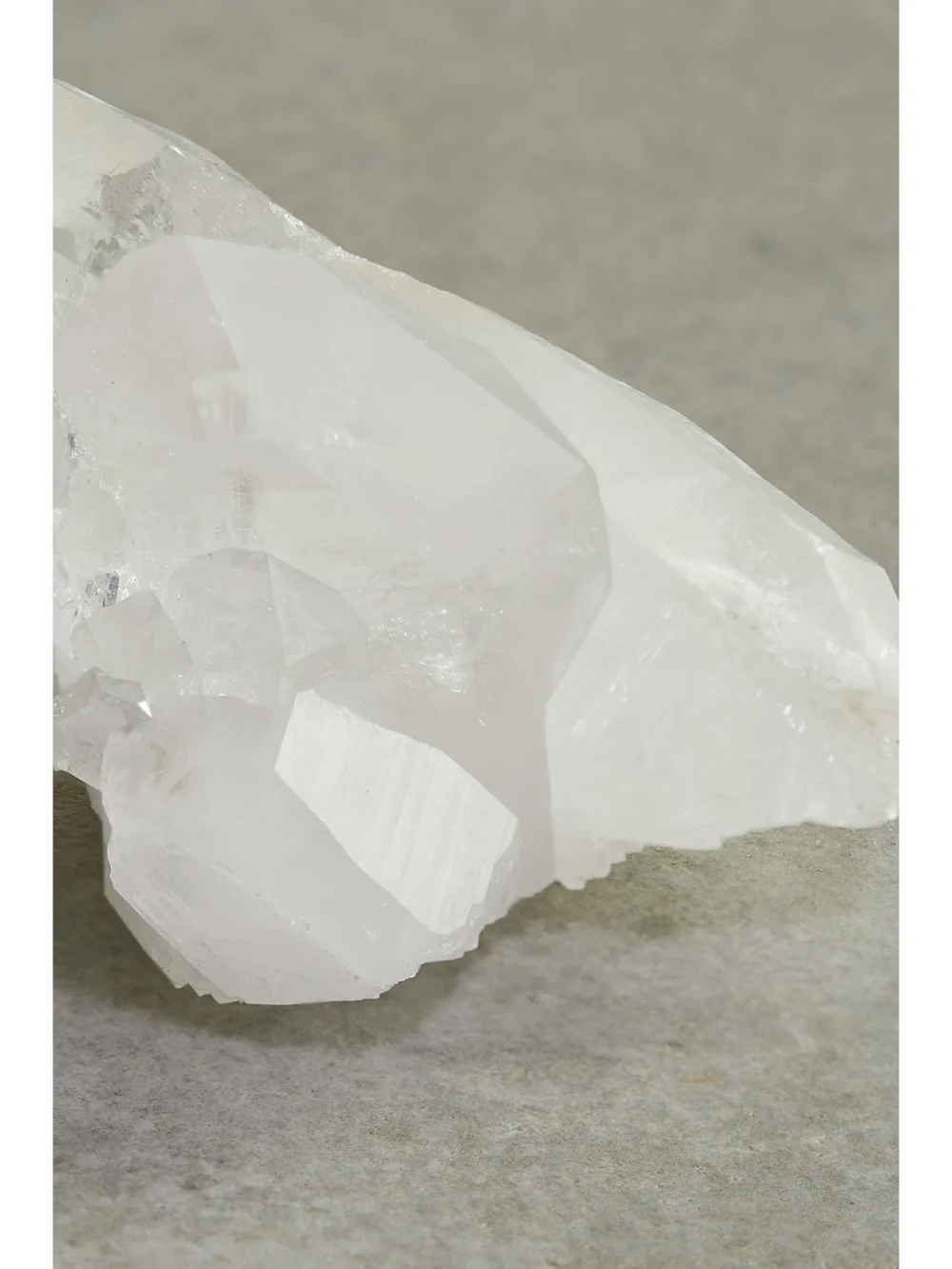 Close-up detail of the JIA JIA Home Mini Crystal Quartz Cluster