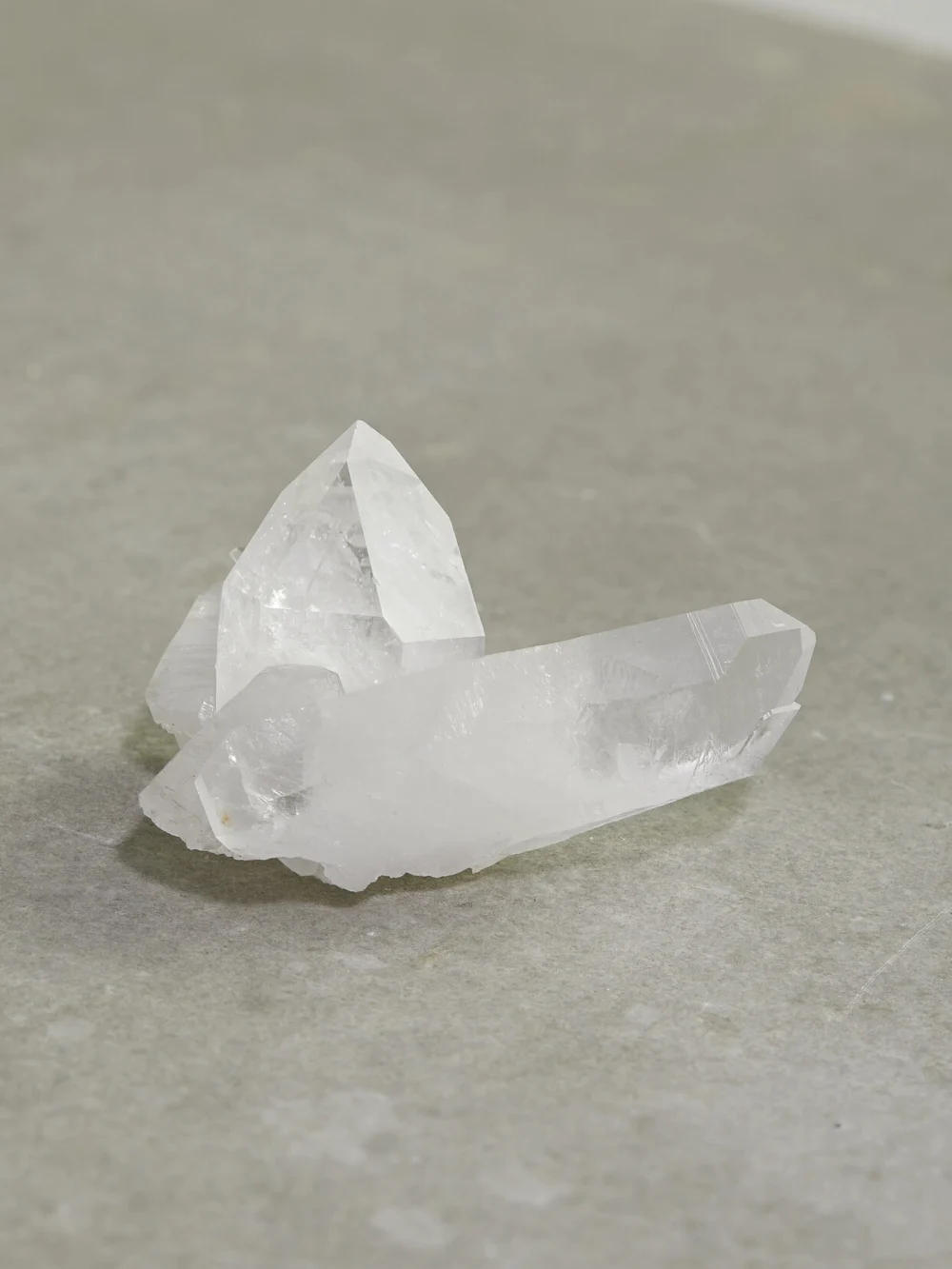 JIA JIA Home Mini Crystal Quartz Cluster in clear