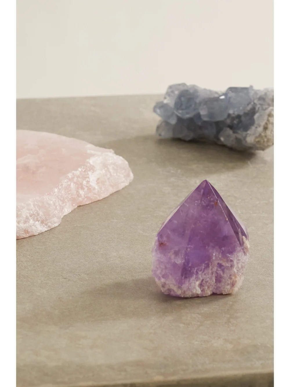 JIA JIA Home Small Amethyst Point, styled view