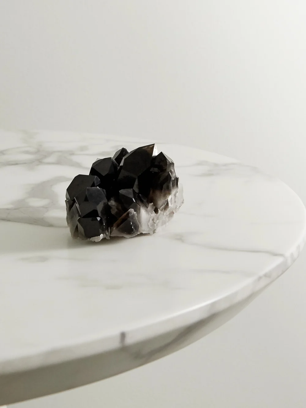 JIA JIA Home Smoky Quartz Crystal Cluster in gray