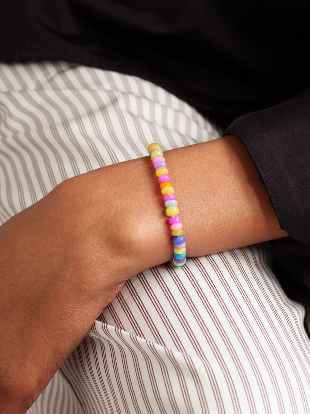 Jia Jia Soleil Jumbo Gold Opal Bracelet, styled view