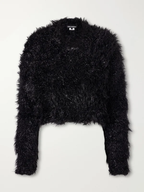 Junya Watanabe Distressed Plush Sweater