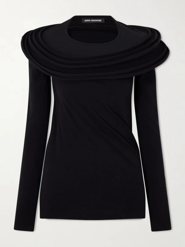 Junya Watanabe Stretch-jersey Blouse