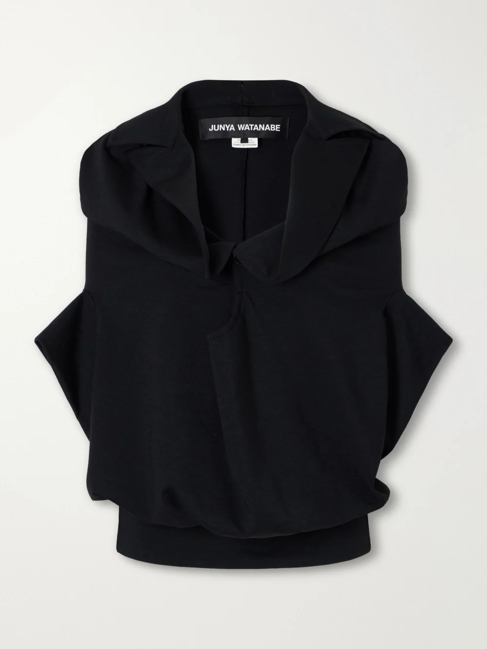 Junya Watanabe Wool-blend Blouse in black