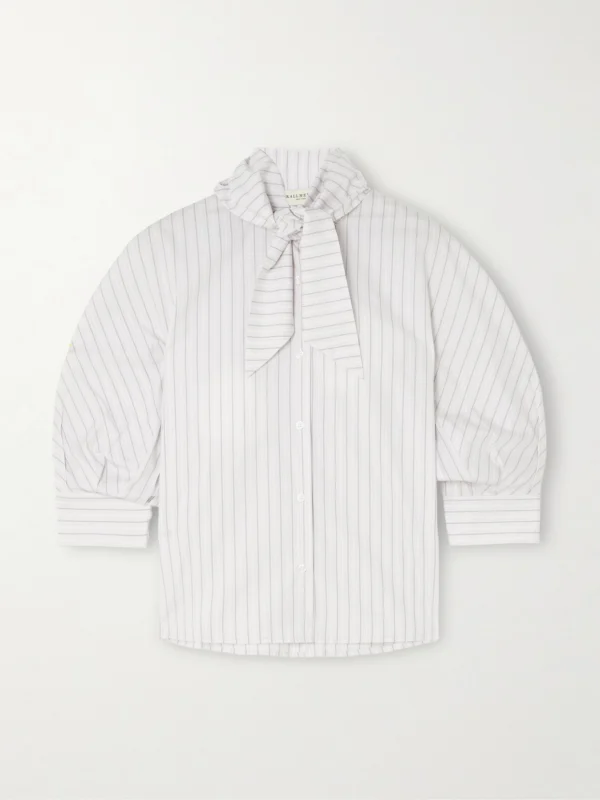 Kallmeyer Lilette Striped Cotton-poplin Shirt