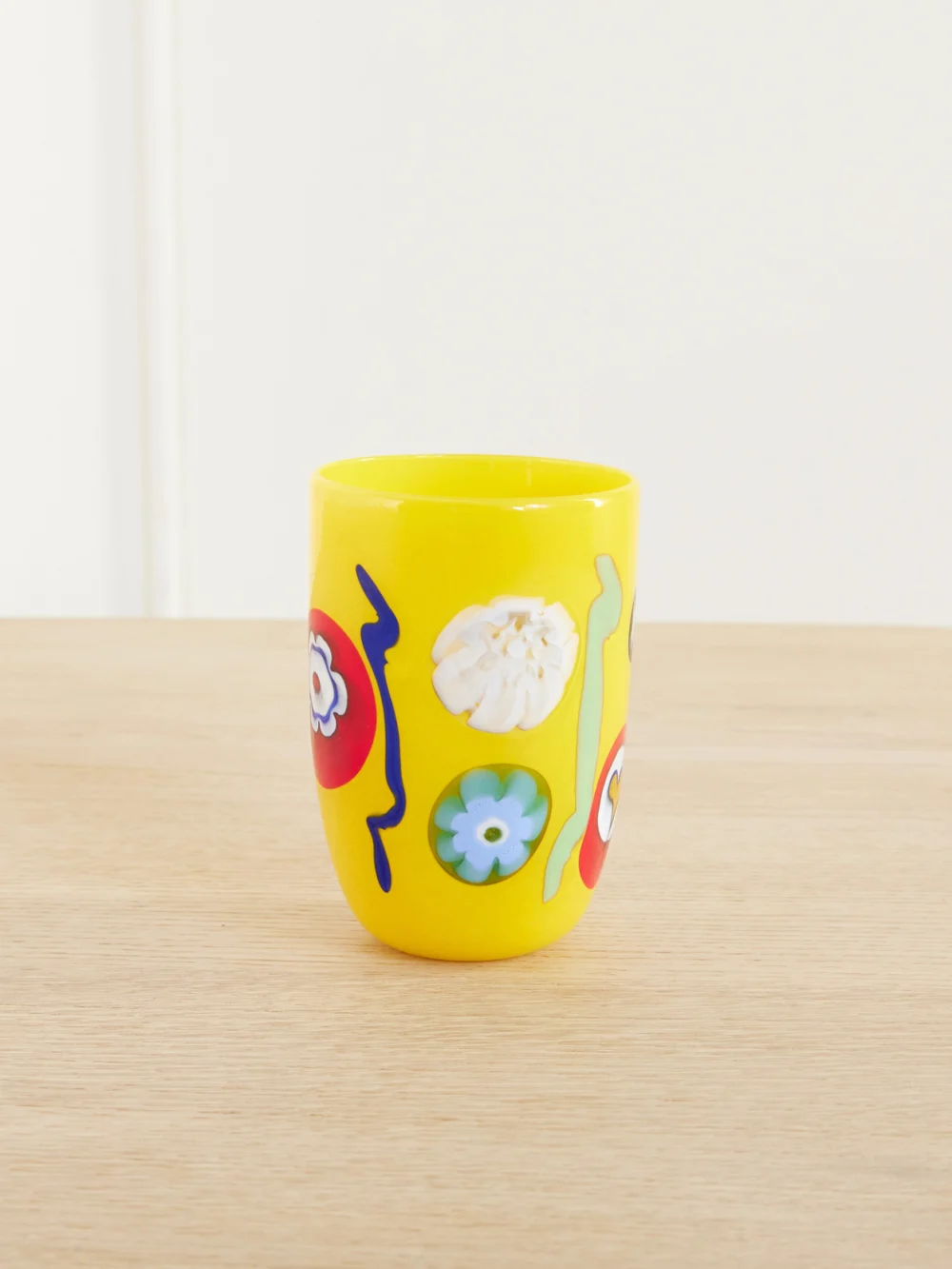 Laguna~B Goto Large Murano Glass in bright yellow
