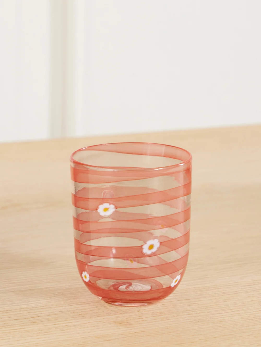 Laguna~B Margherite Medium Murano Glass in red