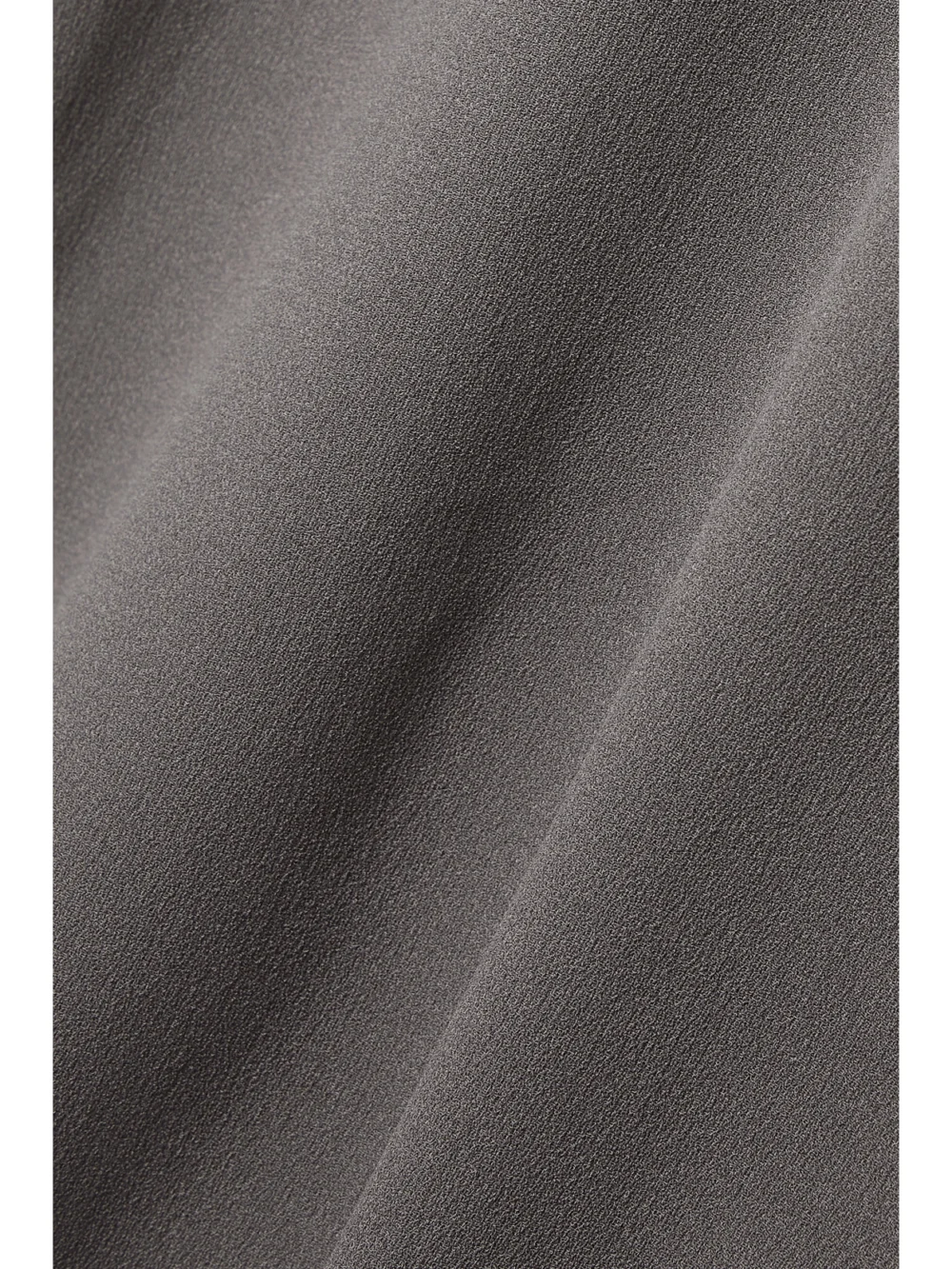 Close-up detail of the Lapointe Fringed Crepe Mini Dress