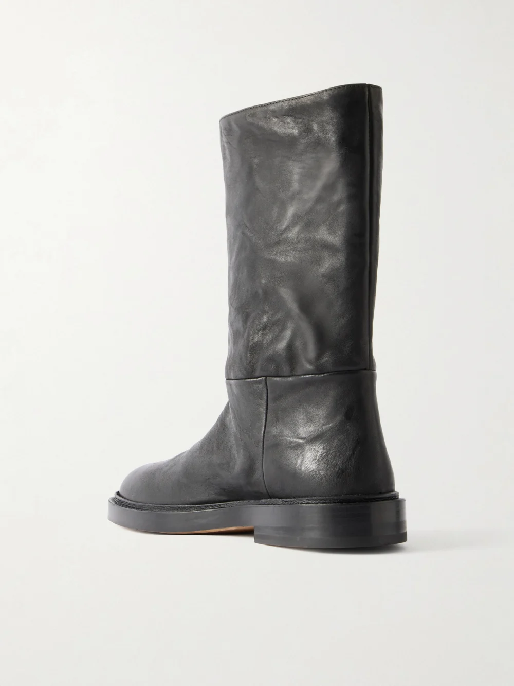 Back view of the Legres Model 60 Leather Ankle Boots