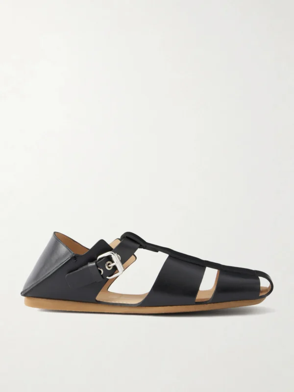 Lemaire Fisherman Leather Sandals