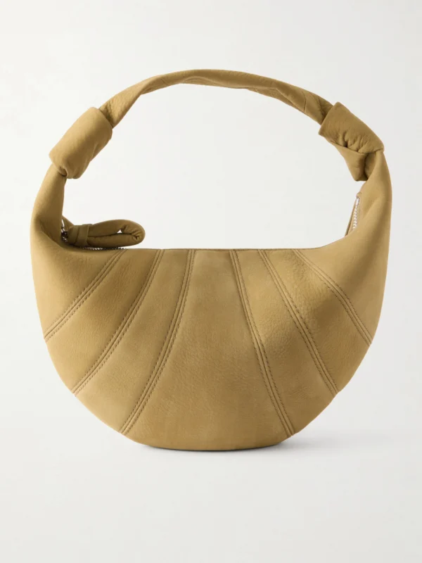 Lemaire Fortune Croissant Mini Leather Shoulder Bag