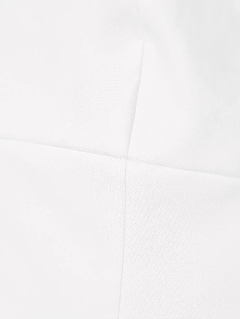 Close-up detail of the Liberowe Cotton-poplin Peplum Top