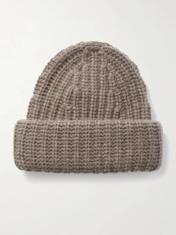 Lisa Yang Beatris Ribbed Cashmere Beanie